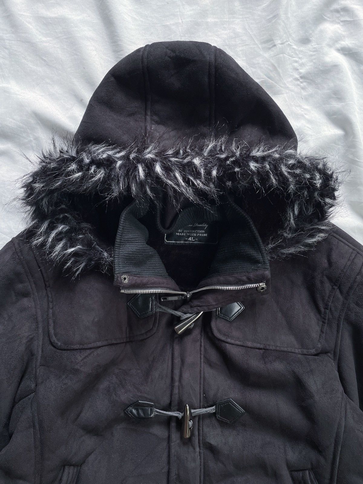 14th Addiction JAPANESE ROUSHATTE FAUX FUR ZIP JACKET Size US XL / EU 56 / 4 - 3 Thumbnail