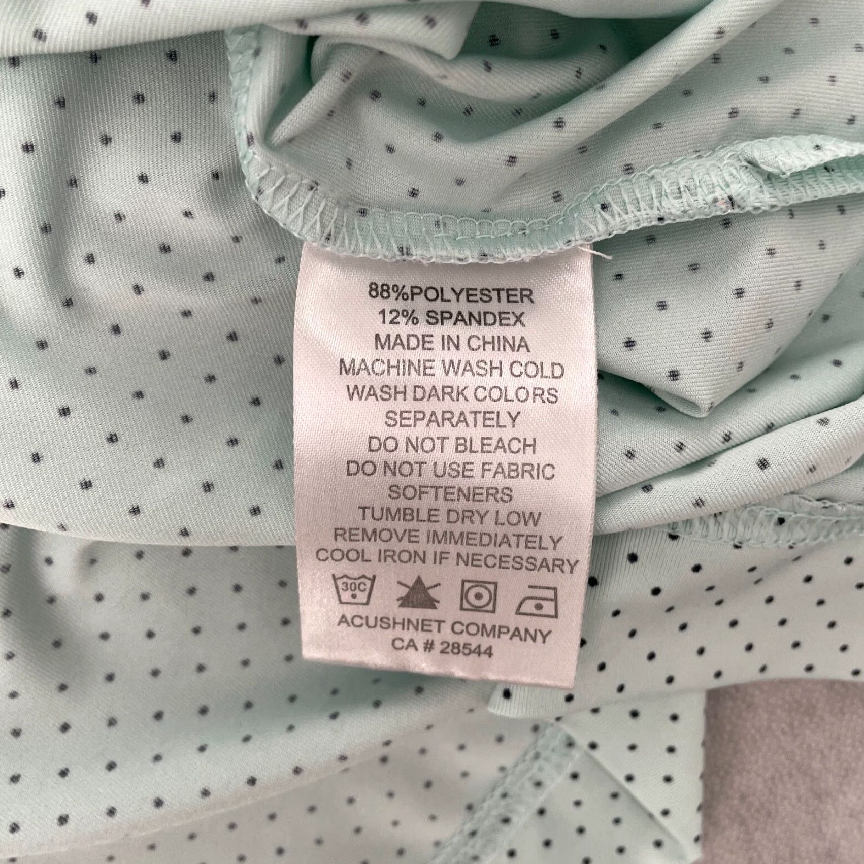 Footjoy FootJoy Polo Shirt Adult Large Mens Polo Golf The Scotsman Logo Green Polka Dot Breathable All Seasons Stretch Athletic Regular Size US L / EU 52-54 / 3 - 7 Thumbnail