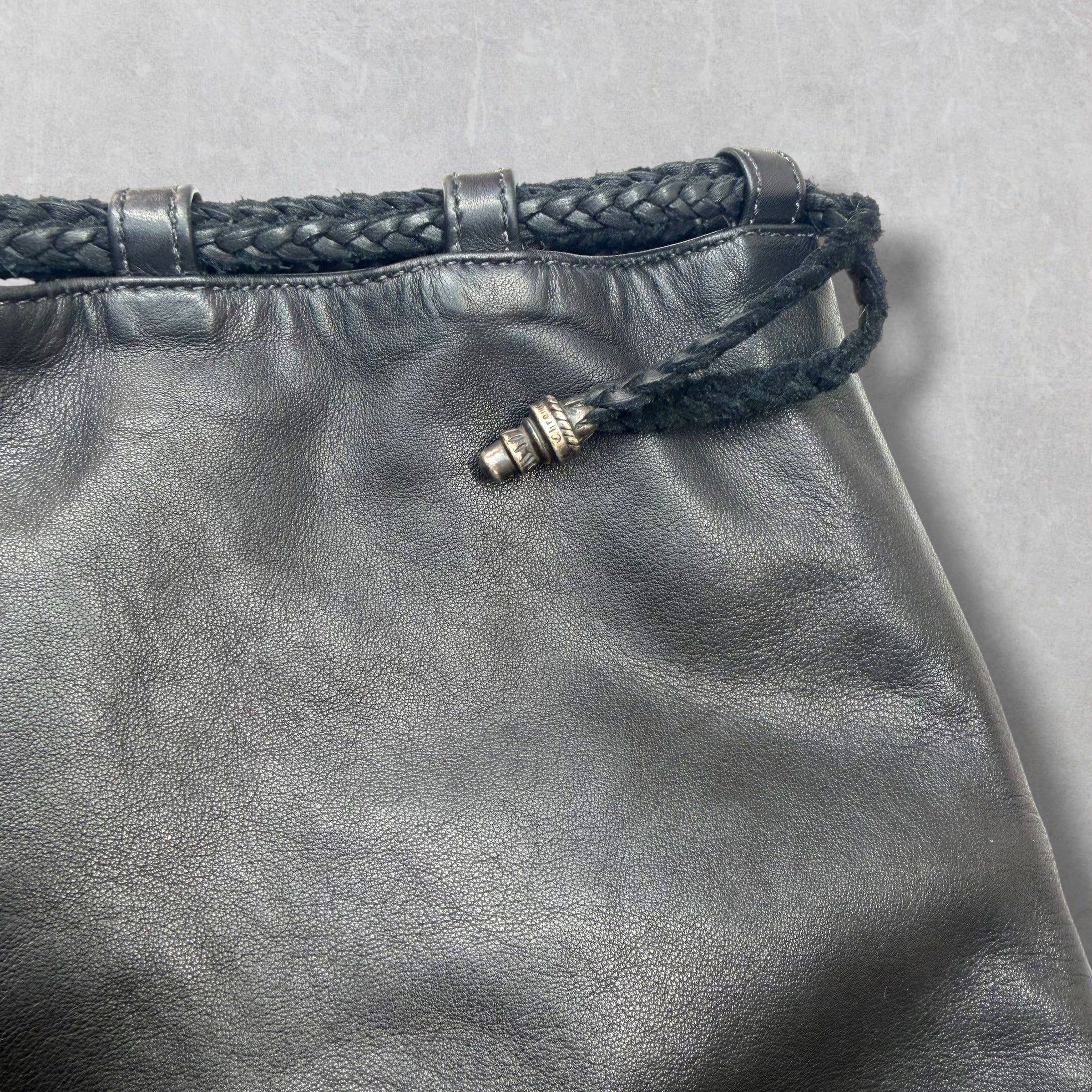 Chrome Hearts Chrome Hearts Leather Drawstring Bucket Bag Size ONE SIZE - 5 Thumbnail