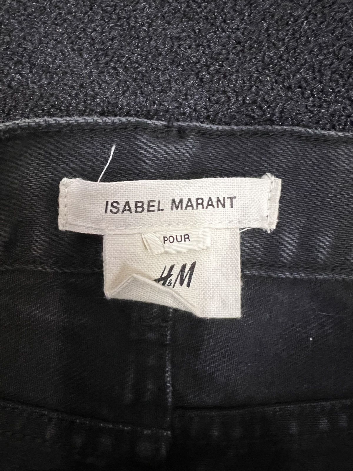 H&M × Isabel Marant Isabel Marant x HM taped jorts shorts Size 31" - 6 Thumbnail
