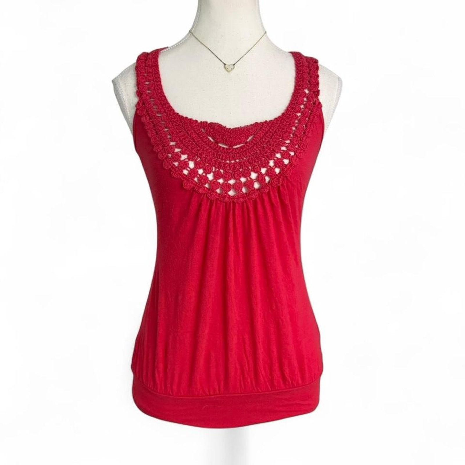Other Pink Tropical Summer Open Back Ring Full Length Tank small Size S / US 4 / IT 40 - 3 Thumbnail
