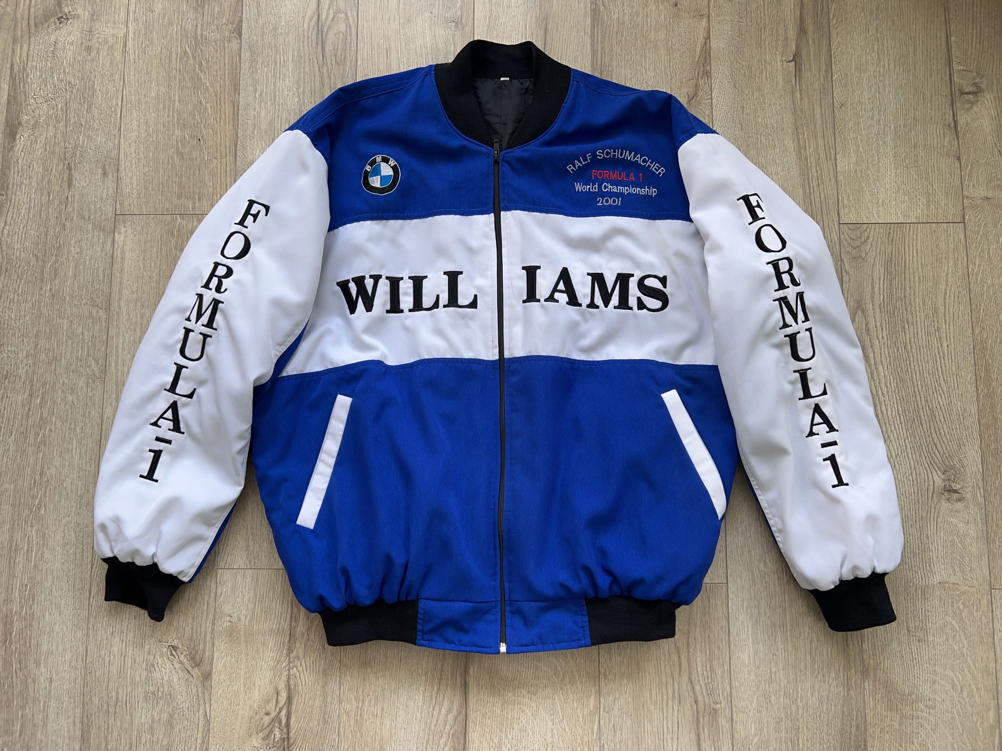 BMW × Vintage Williams Ralf Schumacher 2001 Championship Jacket Size XXL Size US XXL / EU 58 / 5 - 1 Thumbnail
