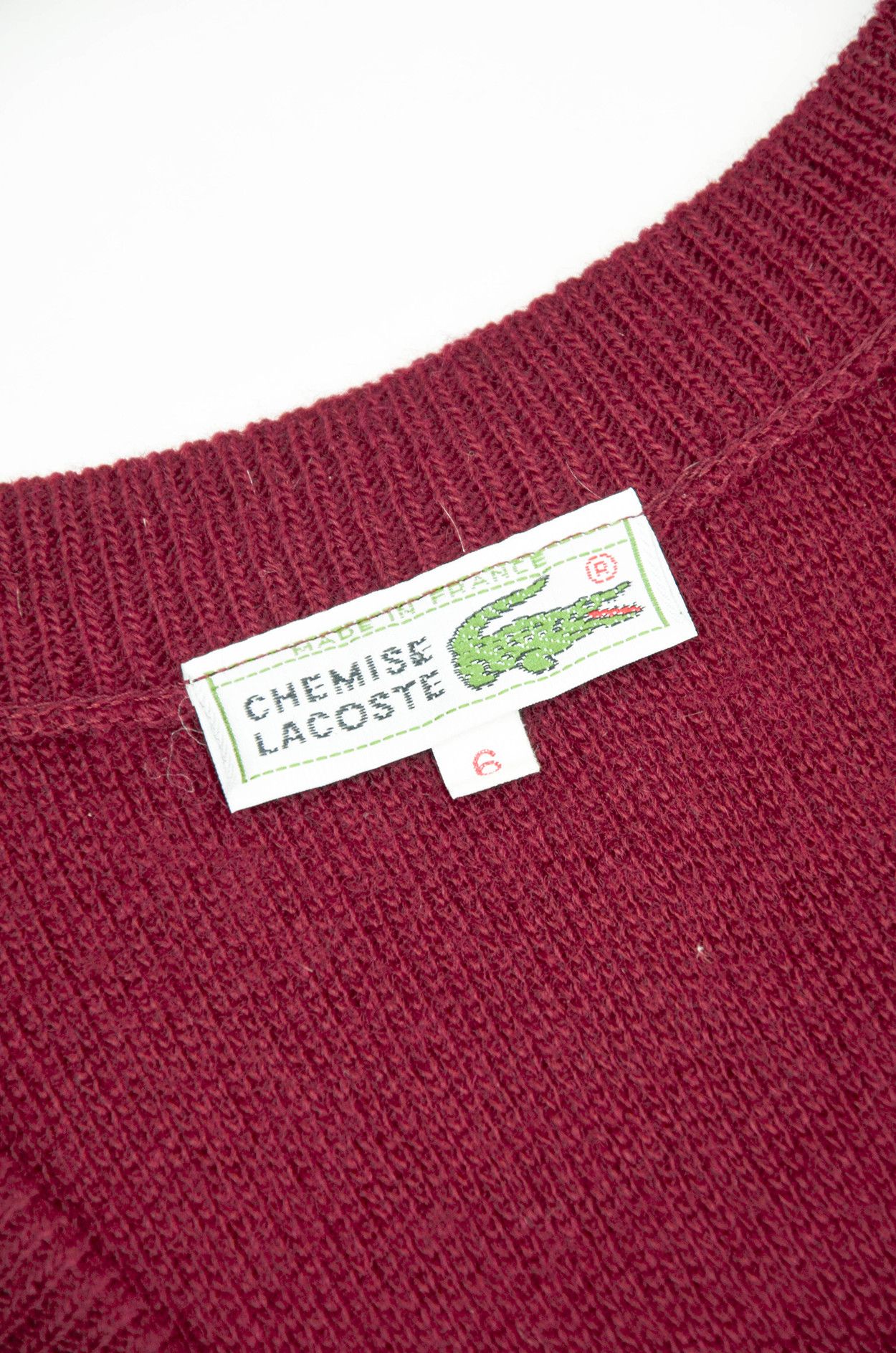 Lacoste Vintage Lacoste Wool Knit Vest – Made in France (6) Size US XXL / EU 58 / 5 - 5 Thumbnail