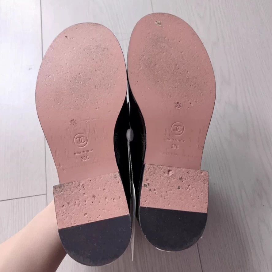 Chanel Chanel Loafer Black 38 Size US 7 / IT 37 - 2 Thumbnail