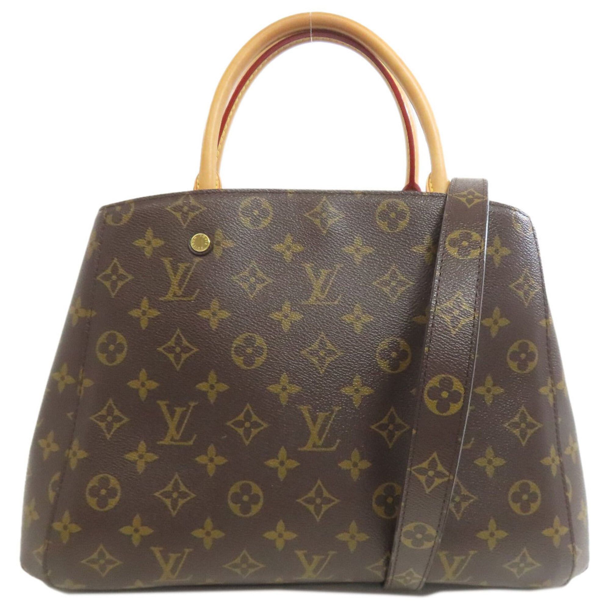 Louis Vuitton Louis Vuitton M41056 Montaigne MM Handbag Monogram Canvas Women's LOUIS VUITTON Size ONE SIZE - 1 Thumbnail