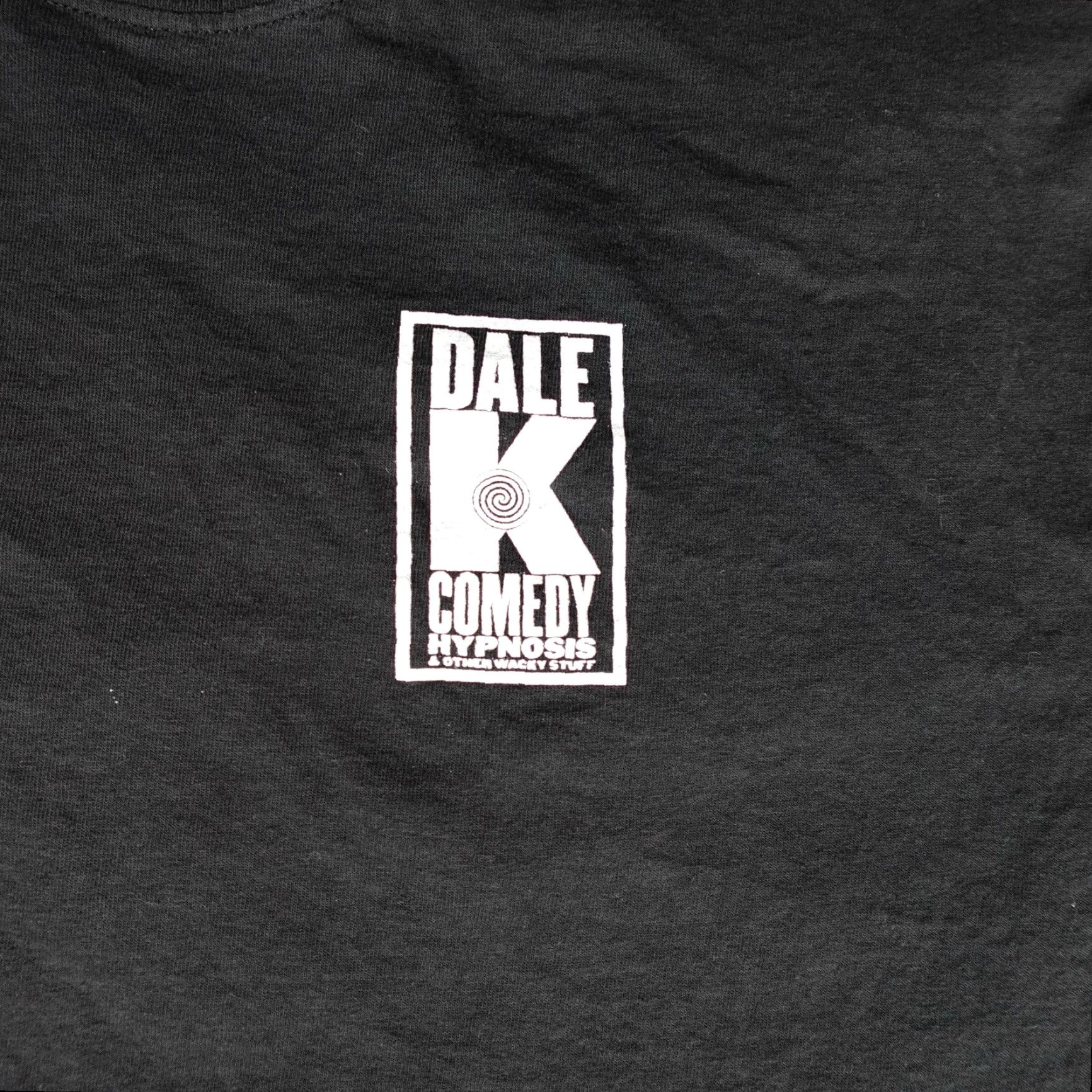 Vintage VINTAGE Dale K Hypnotist Comedy T Shirt Mens L Slim Fit Black Graphic Print 2000s Retro Size US L / EU 52-54 / 3 - 4 Thumbnail