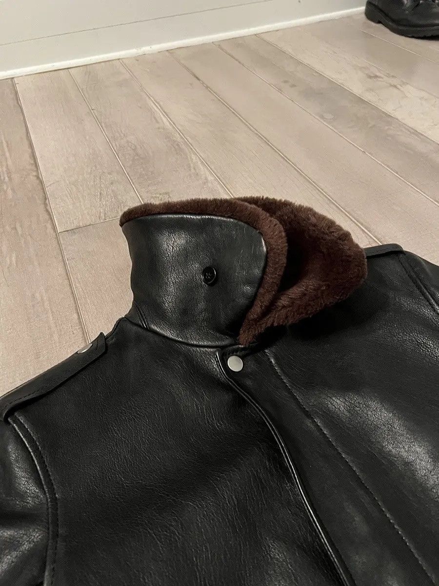 Maison Margiela Maison Margiela Faux Shearling Flight Leather Jacket Size US S / EU 44-46 / 1 - 7 Thumbnail