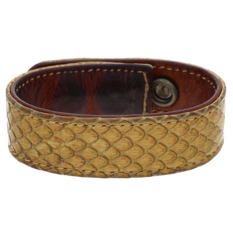 Chrome Hearts Chrome Hearts Fleur Snake leather Bracelet Size ONE SIZE - 2 Thumbnail
