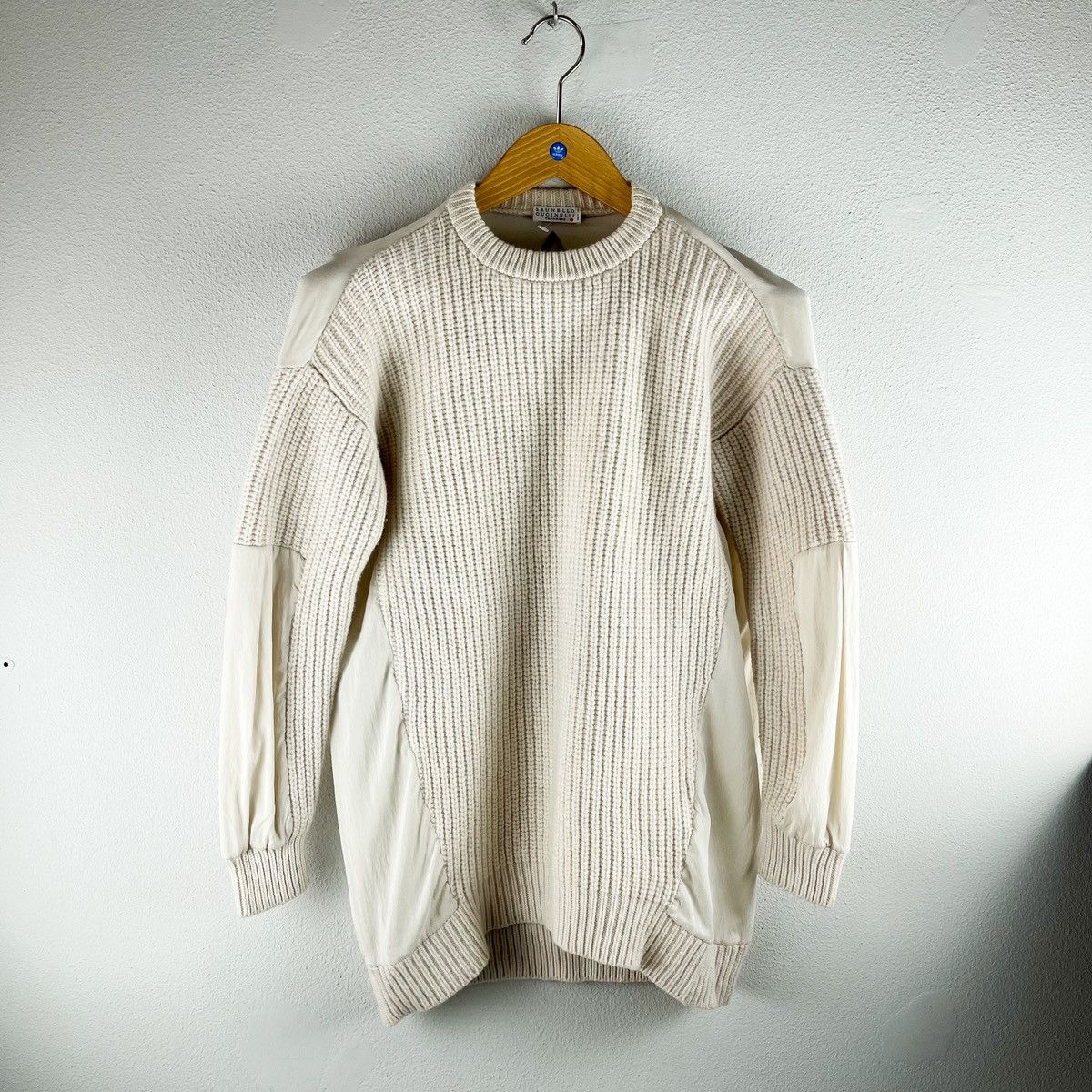 Brunello cucinelli cashmere/wool/silk Sweater Jumper beige S