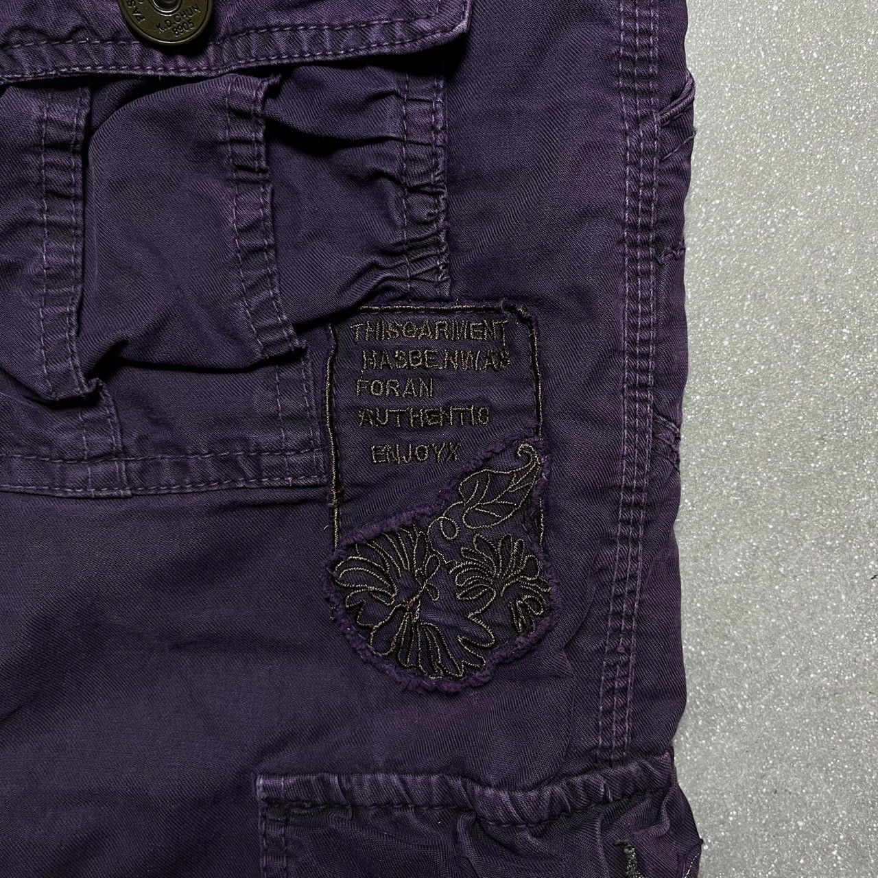If Six Was Nine × Le Grande Bleu (L.G.B.) Midanni Brand Cargo Pants Size US 29 - 19 Thumbnail