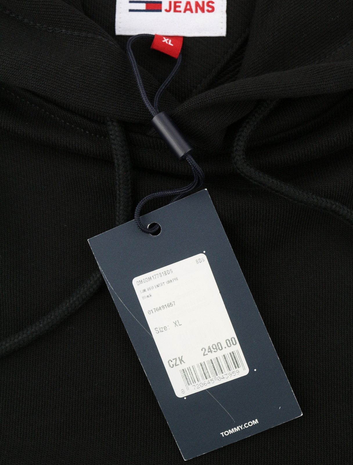 Tommy Hilfiger REQ ENTRY GRAPHI XL Black Logo Hoodie 87413 Size US XL / EU 56 / 4 - 6 Thumbnail