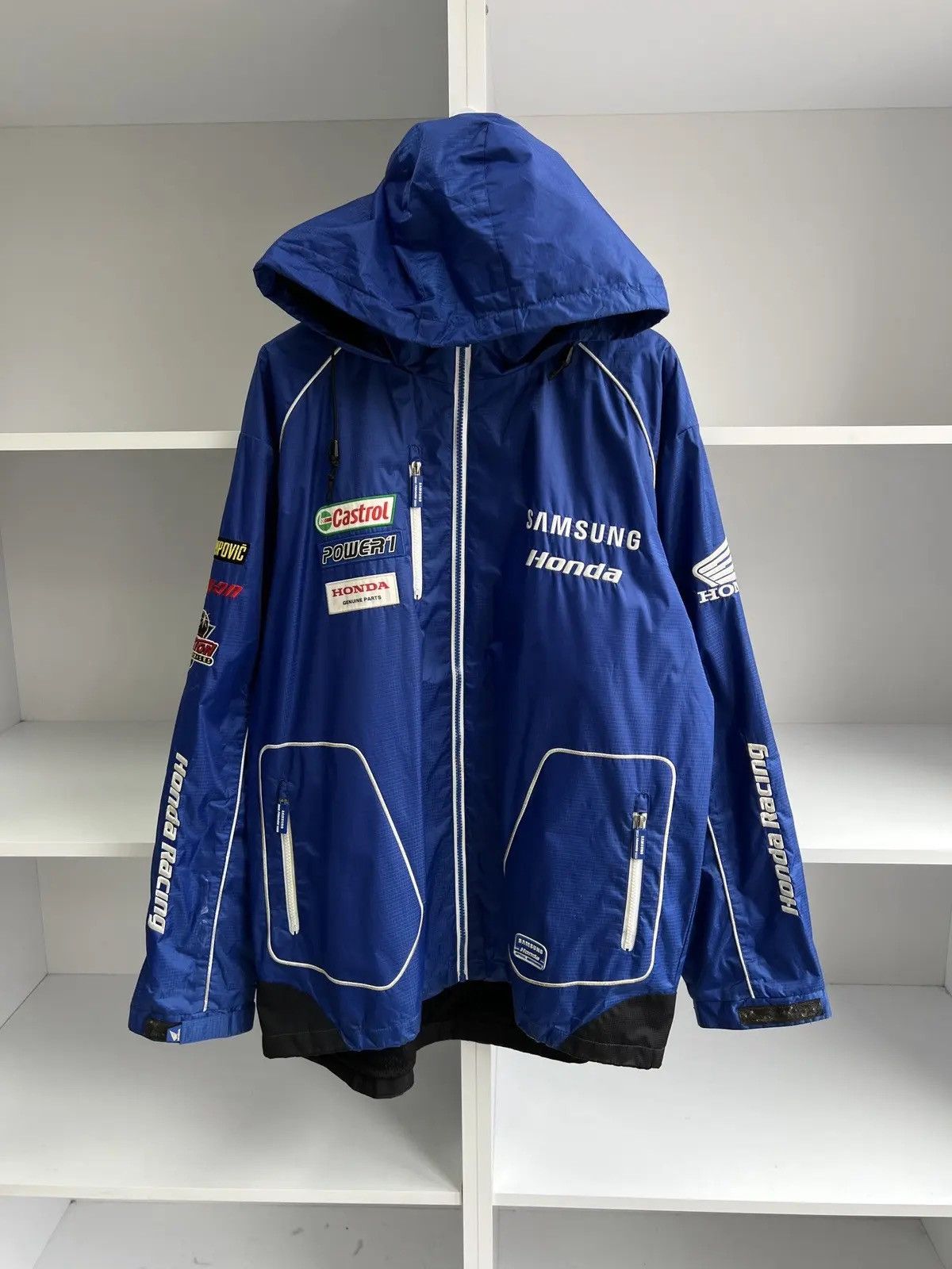 Honda × Vintage Vintage Racing Samsung Honda Racing Jacket Size US XL / EU 56 / 4 - 1 Thumbnail
