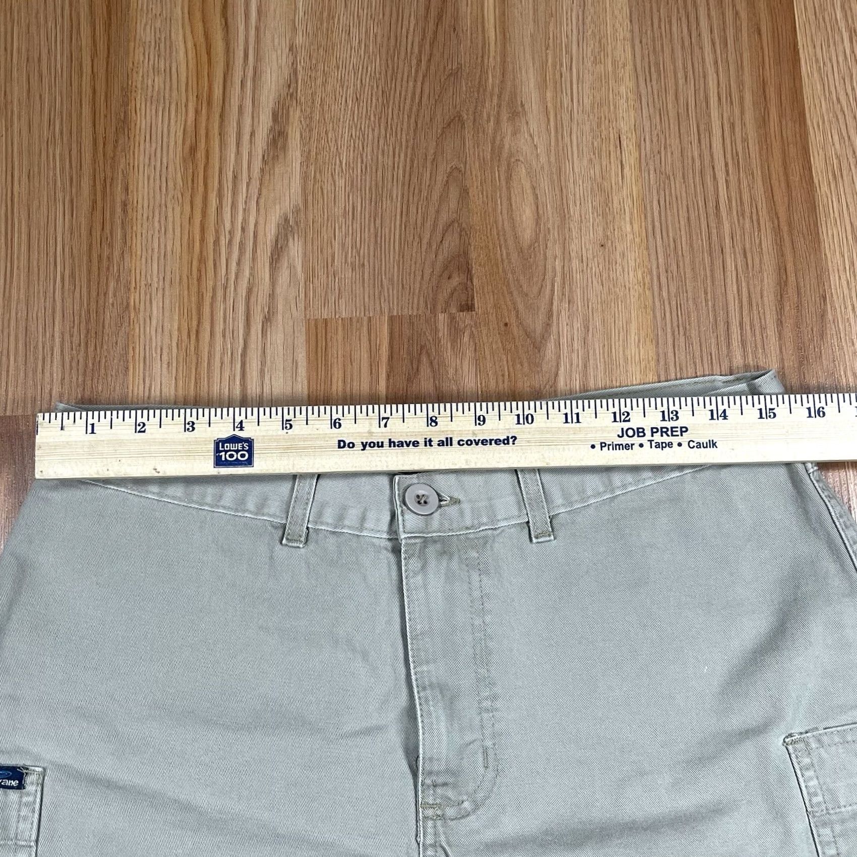 Vintage VINTAGE Weather Vane Shorts Womens Size 11 Mid Rise Beige Made in USA Size 32" / US 10 / IT 46 - 4 Thumbnail