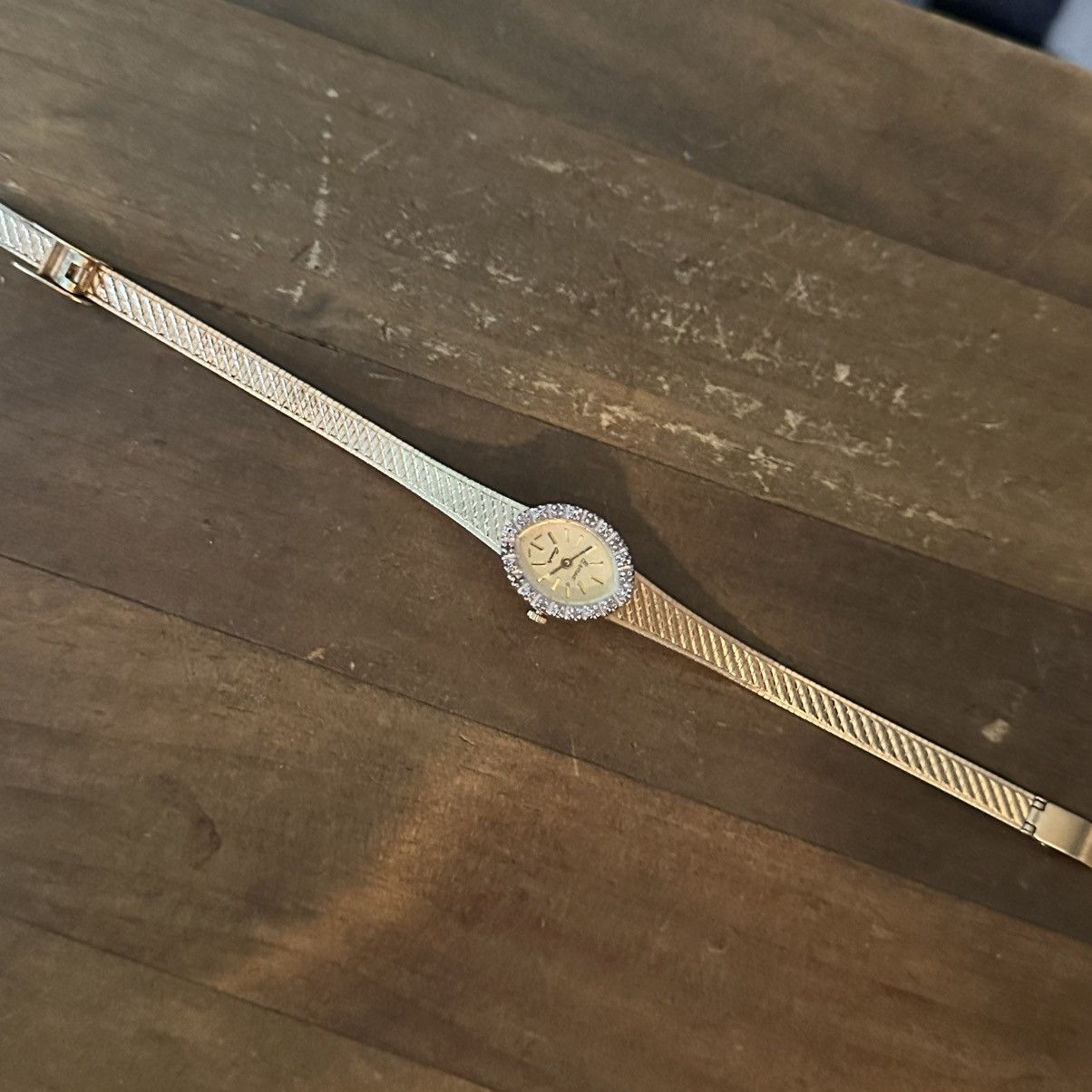 Vintage Vintage Ermex gold stainless steel diamond accent watch Size ONE SIZE - 7 Thumbnail