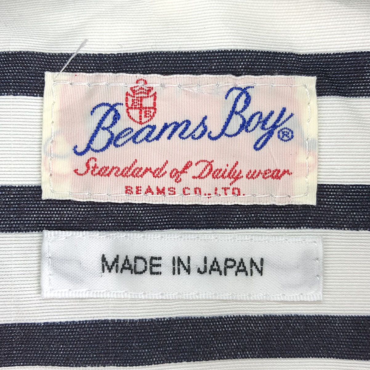 Beams Plus Vintage 90's Prisoner Stripe Jacket by Beams Boy Size US XS / EU 42 / 0 - 13 Thumbnail