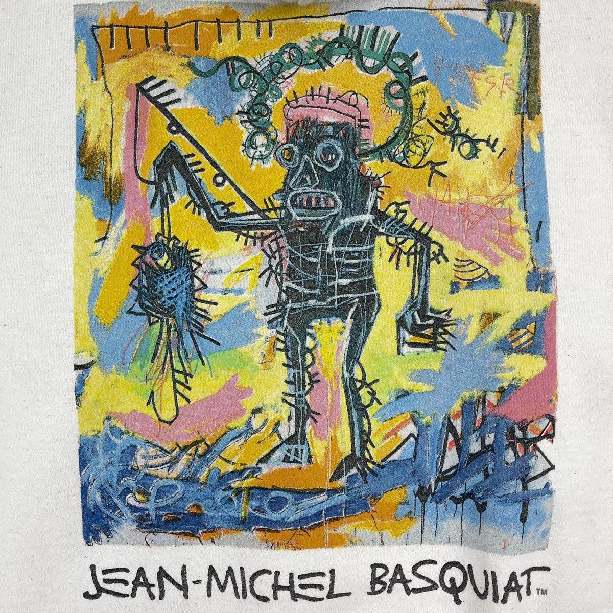 Jean-Michel Basquiat × Vintage Artwork Big Logo Hoodie Size US M / EU 48-50 / 2 - 6 Thumbnail