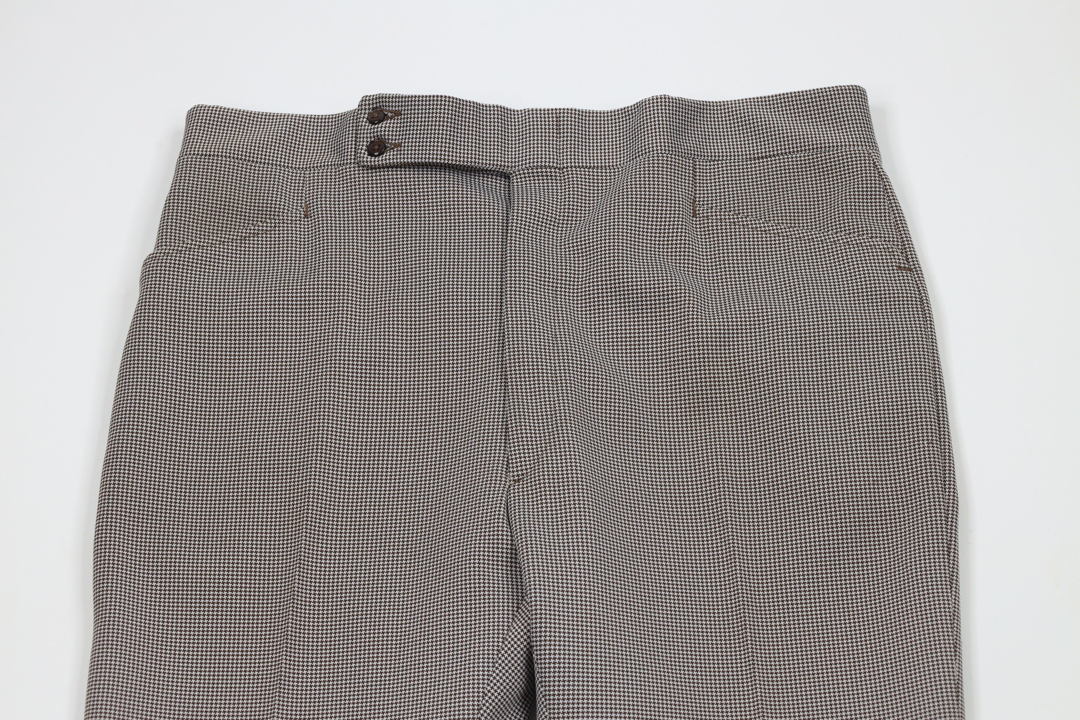 Vintage Vintage 70s Streetwear Knit Flared Bell Bottoms Pants USA Size US 36 / EU 52 - 2 Thumbnail