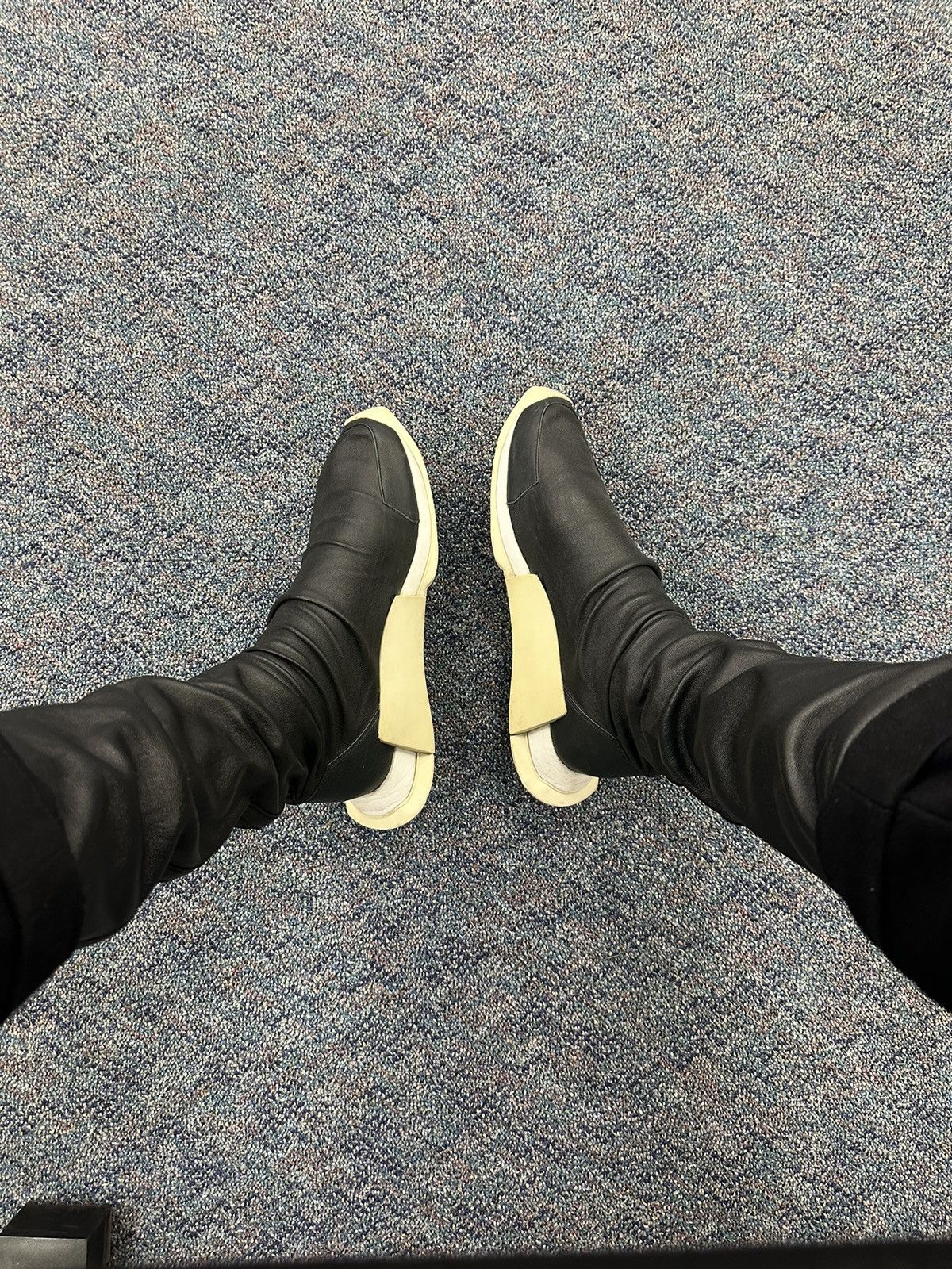 Rick Owens RICK OWENS LEVEL RUNNER HIGH SOCK Size US 11 / EU 44 - 8 Thumbnail