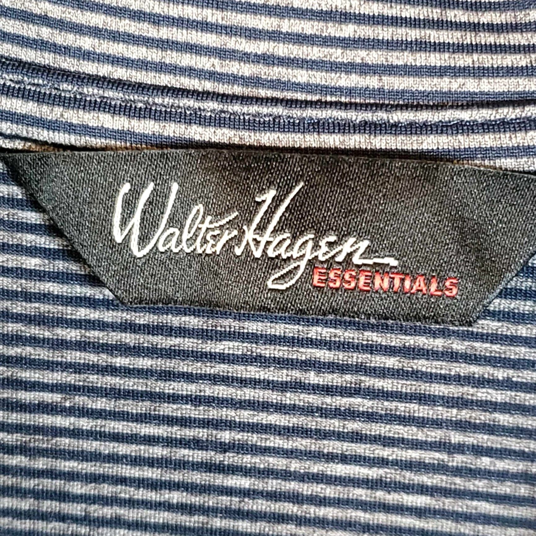 Vintage Walter Hagen Polo Shirt Mens Dark Gray Essentials Performance Long Sleeve Size M Size US M / EU 48-50 / 2 - 2 Thumbnail
