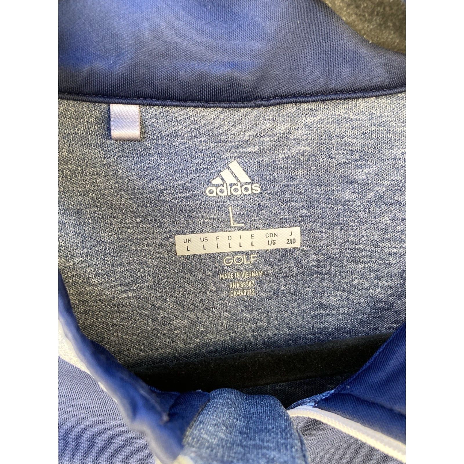 Adidas Adidas Sweater Men Blue Pullover L Golf Stretch Active 1/4 Zip Spring Stretch Pullover Shirt Wide Zip 1/2 Zip Cardigan Casual Size US L / EU 52-54 / 3 - 2 Thumbnail