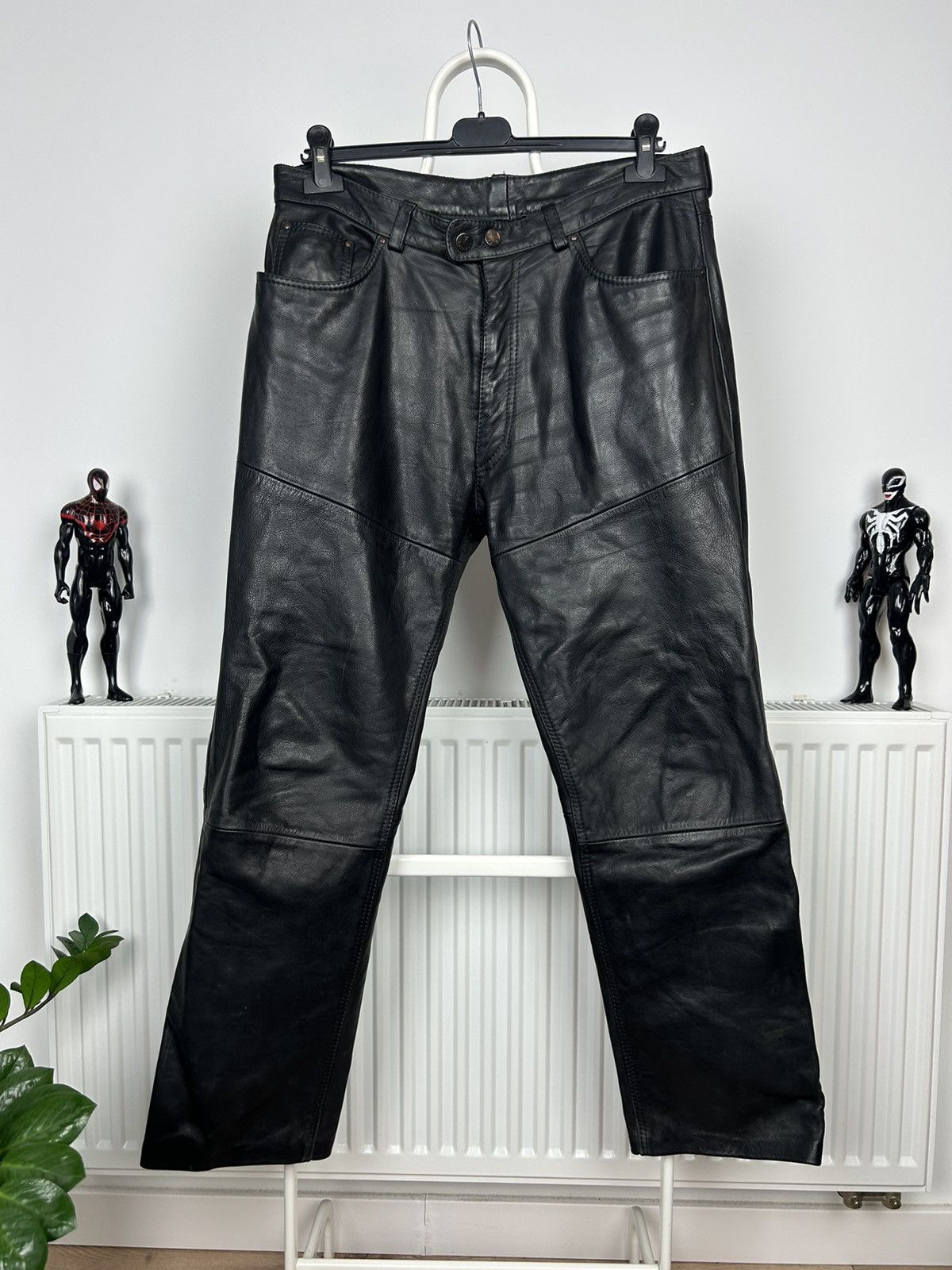 Dainese × Vintage Dainese Racing Leather Pants / Biker Pant Size US 36 / EU 52 - 1 Thumbnail