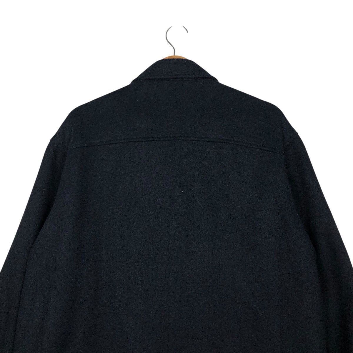 Japanese Brand Rich Blue Vintage Wool Chore Work Jacket Uniqlo Issey Miyake Size US L / EU 52-54 / 3 - 10 Thumbnail