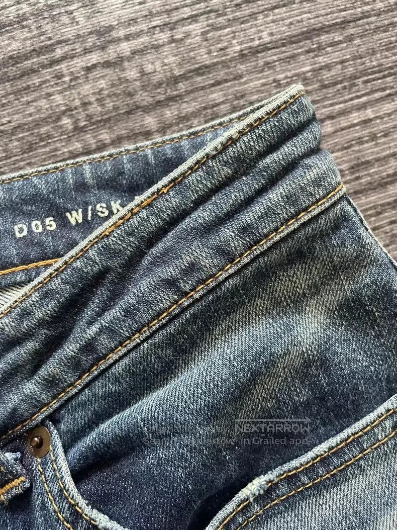 Saint Laurent Paris Saint Laurent Distressed Denim Jeans. Size US 28 / EU 44 - 4 Thumbnail