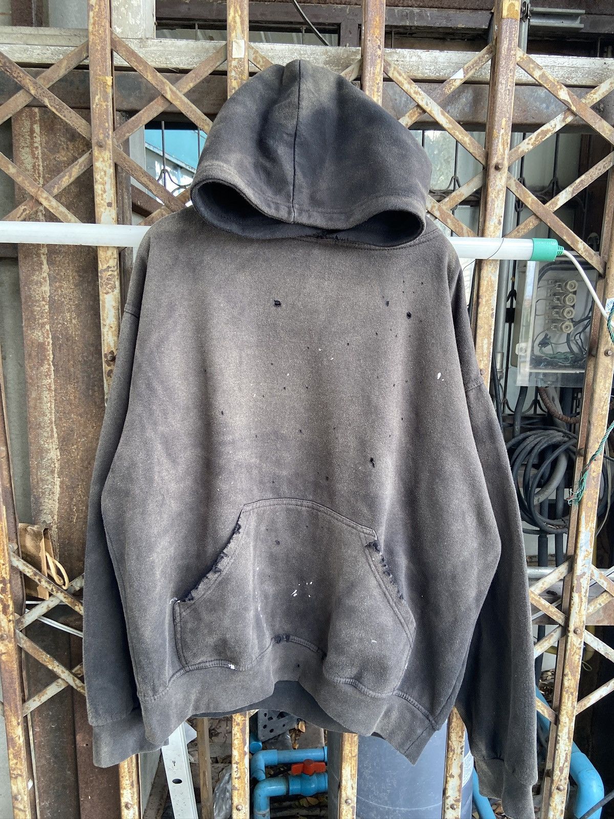 Vintage Vintage Faded Distressed Hoodie Size US XL / EU 56 / 4 - 10 Thumbnail
