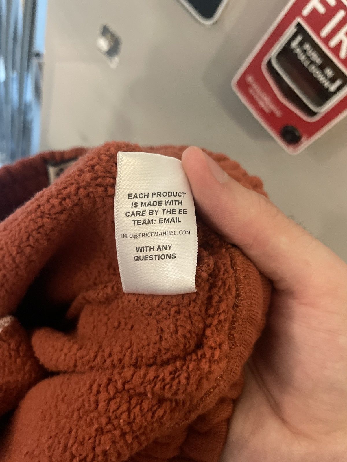 Eric Emanuel Eric Emanuel Rust Sweatpants M Size US 32 / EU 48 - 5 Thumbnail
