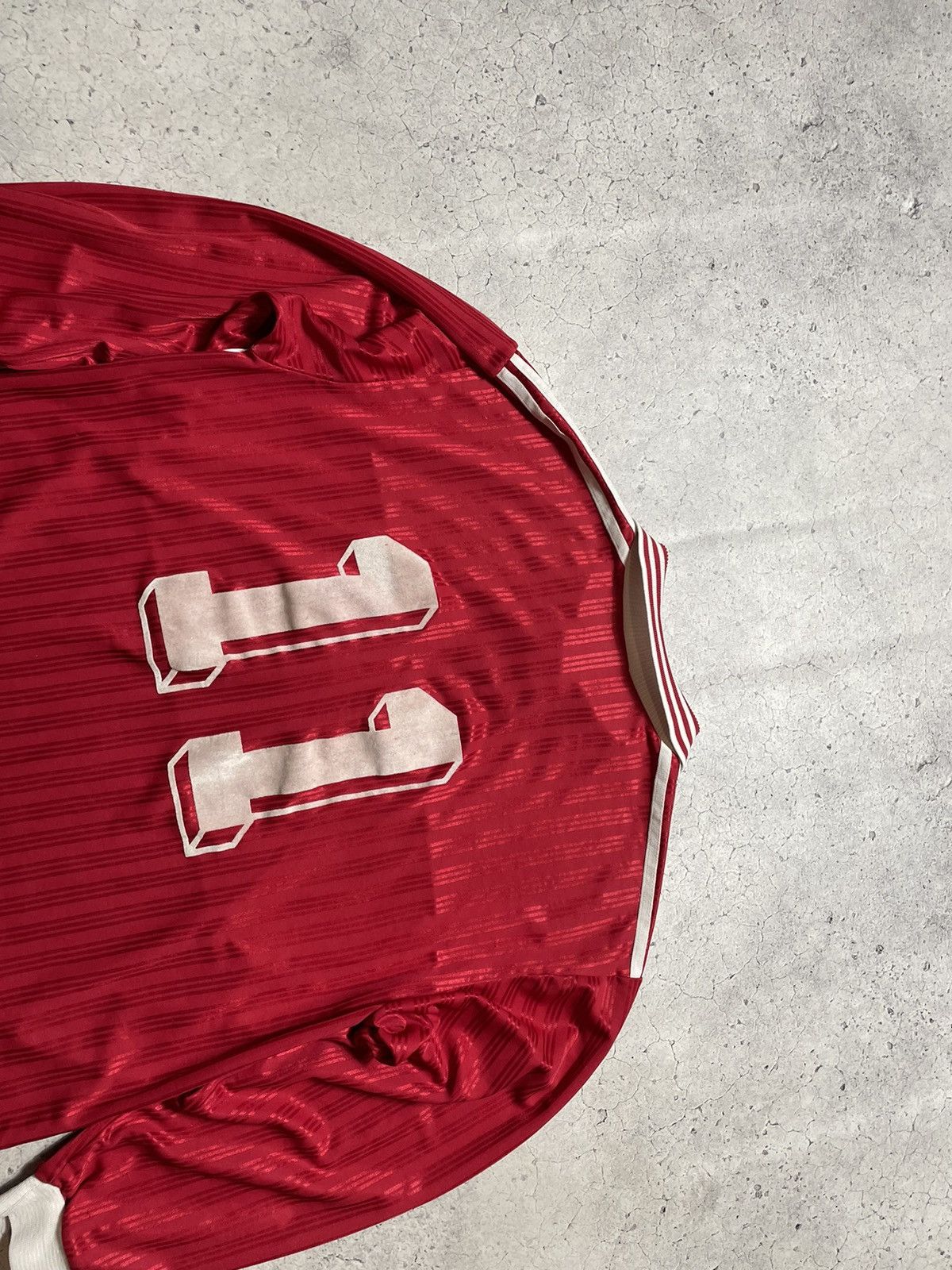 Adidas Vintage 90s Retro Adidas #11 Football Longsleeve Jersey Size US XL / EU 56 / 4 - 10 Thumbnail
