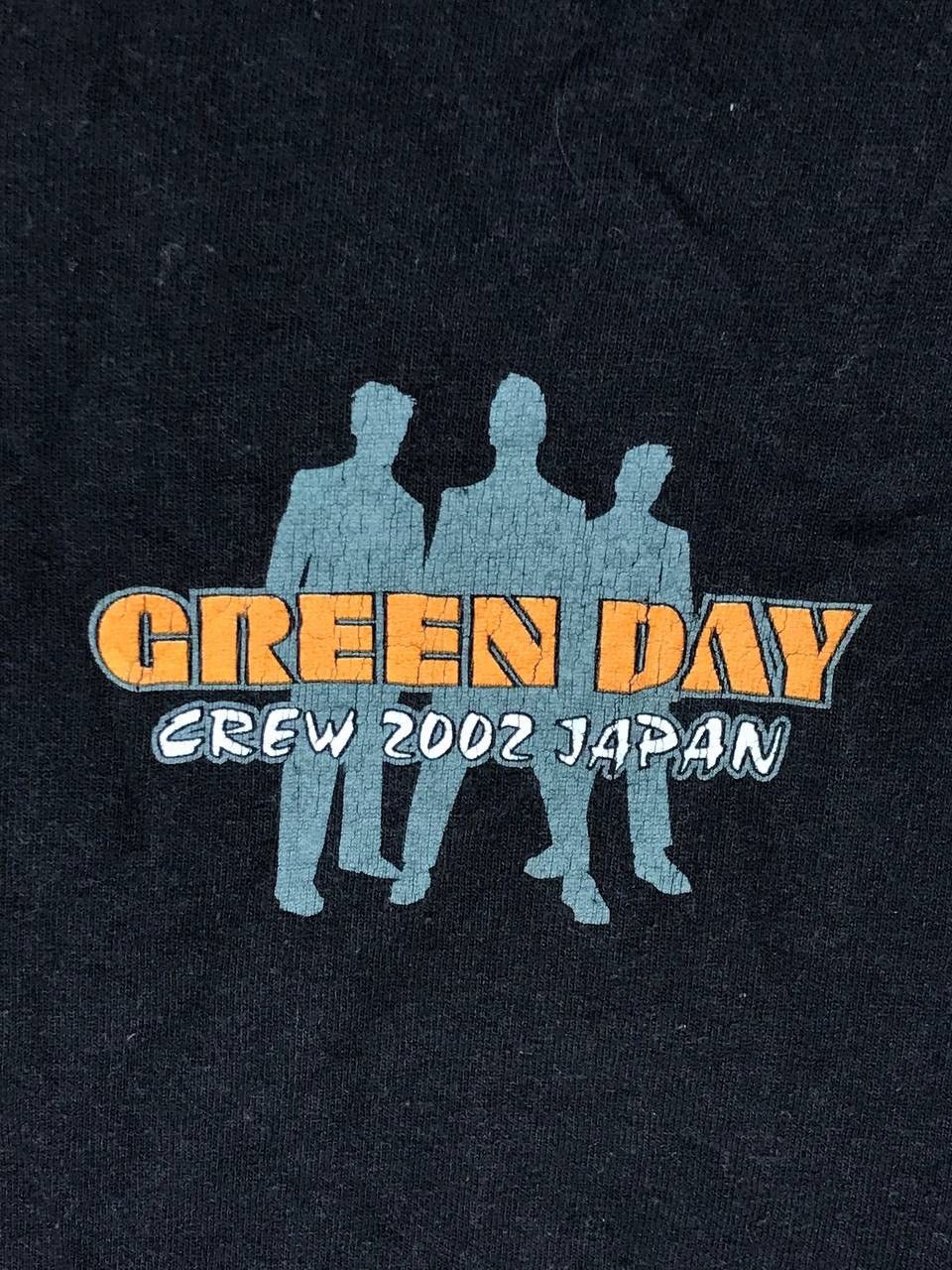 Band Tees × Vintage Vintage 2002 Greenday crew Japan tour punk rock Size US M / EU 48-50 / 2 - 3 Thumbnail