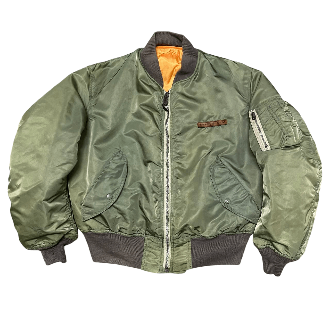 美品 初期型 復刻 AVIREX MA-1 flight 50s jacket