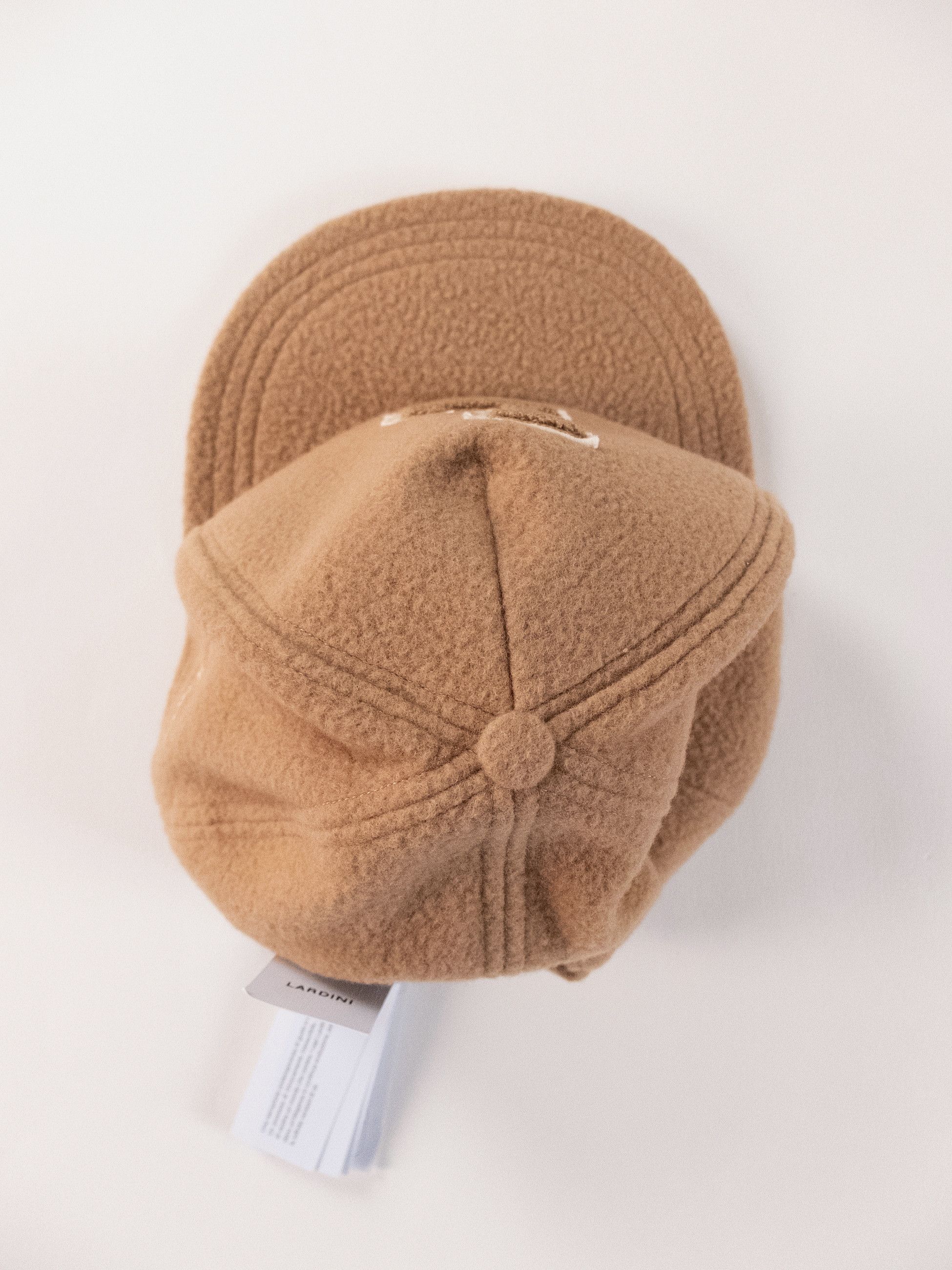 Lardini LARDINI tobacco brown L wool baseball cap Medium NWT Size ONE SIZE - 11 Thumbnail