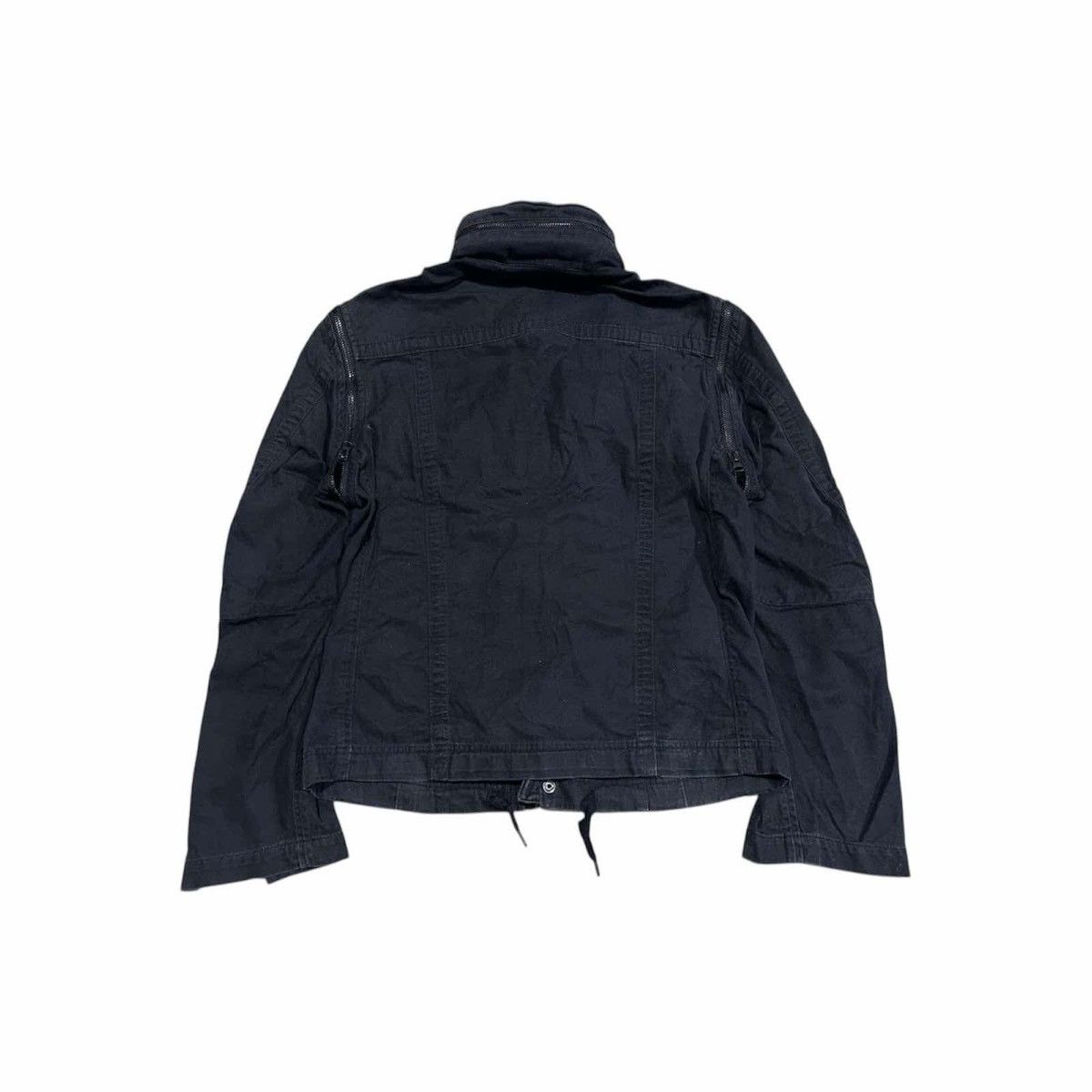 Designer × Ermenegildo Zegna × Z Zegna 🔥Vintage Ermenegildo Zegna Biker Jacket Detachable Wire Edge Size US M / EU 48-50 / 2 - 11 Thumbnail