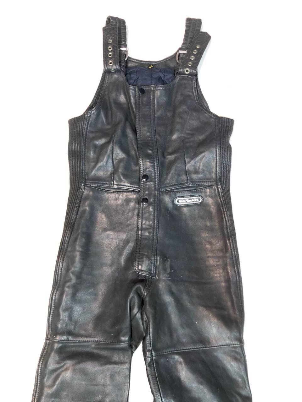 Hein Gericke × Vintage Hein Gericke Vintage Rare Moto Biker Leather Pants Size US 30 / EU 46 - 2 Thumbnail