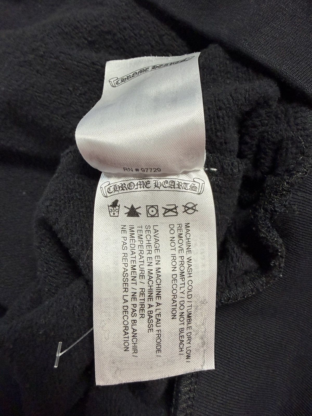 Chrome Hearts Chrome Hearts Scroll Hoodie Black Size US L / EU 52-54 / 3 - 7 Thumbnail