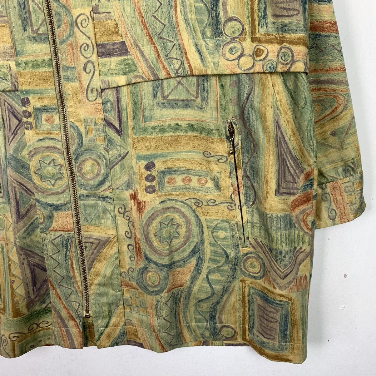 Japanese Brand × Vintage Vintage Japanese Brand Abstract Pattern Light Jacket Size US L / EU 52-54 / 3 - 6 Thumbnail