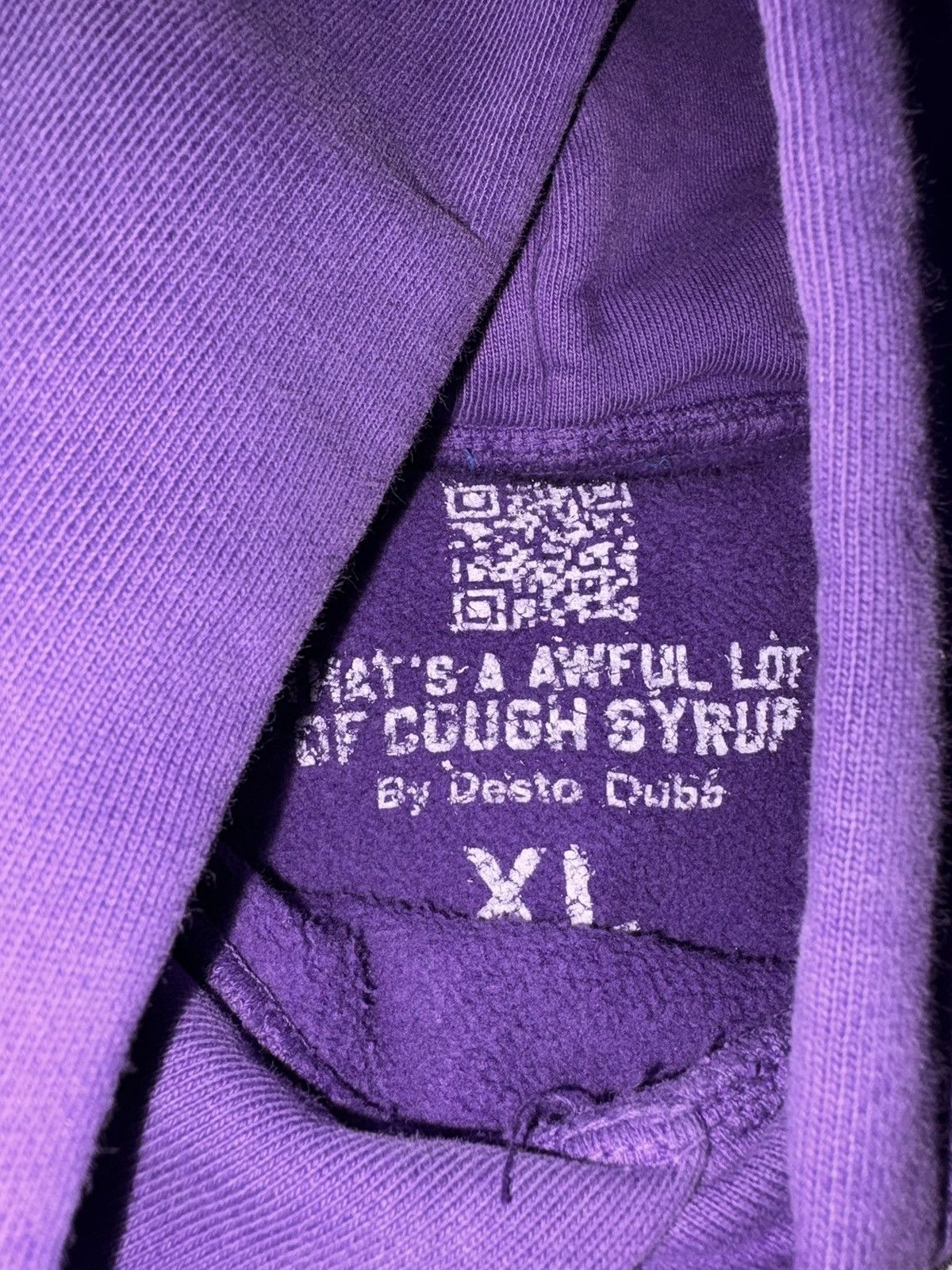 Awful Lot of Cough Syrup Awful lot of cough syrup purple glock hoodie Size US XL / EU 56 / 4 - 4 Thumbnail