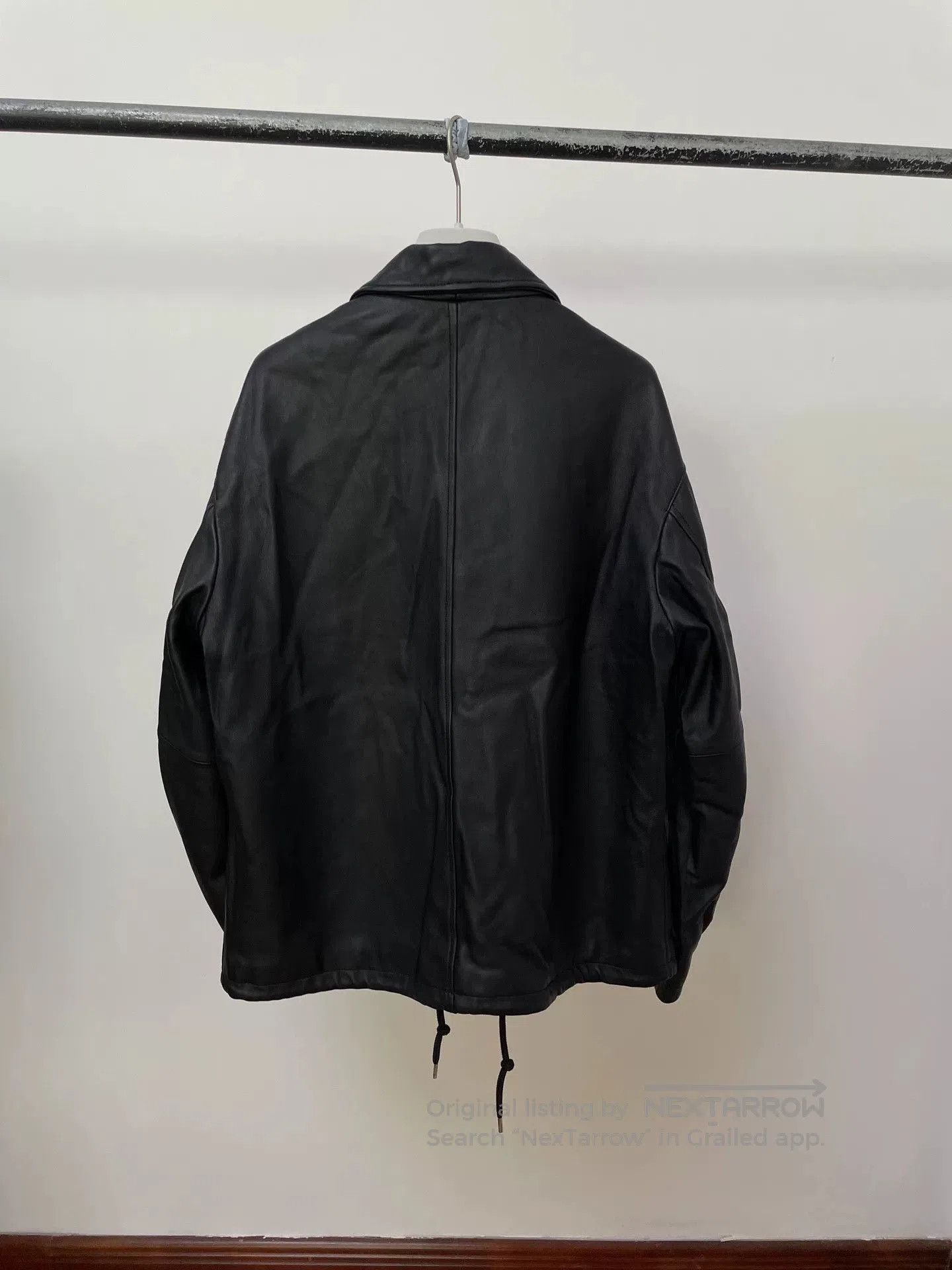 STUDIOUS STUDIOUS Leather Biker Jacket. Size US L / EU 52-54 / 3 - 2 Thumbnail