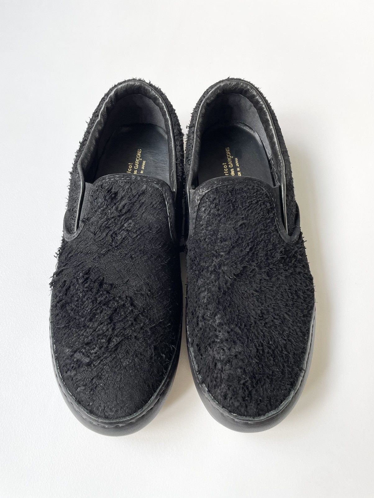 Comme des Garcons Distressed Suede Slip On ‘Skate' Sneakers Size US 8 / EU 41 - 1 Thumbnail
