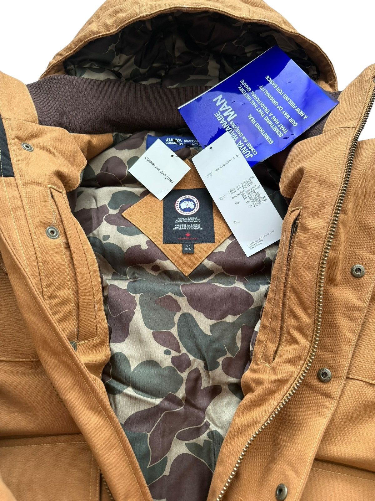 Junya Watanabe x Canada Goose Down Duck Jacket Parka Size US S / EU 44-46 / 1 - 8 Thumbnail