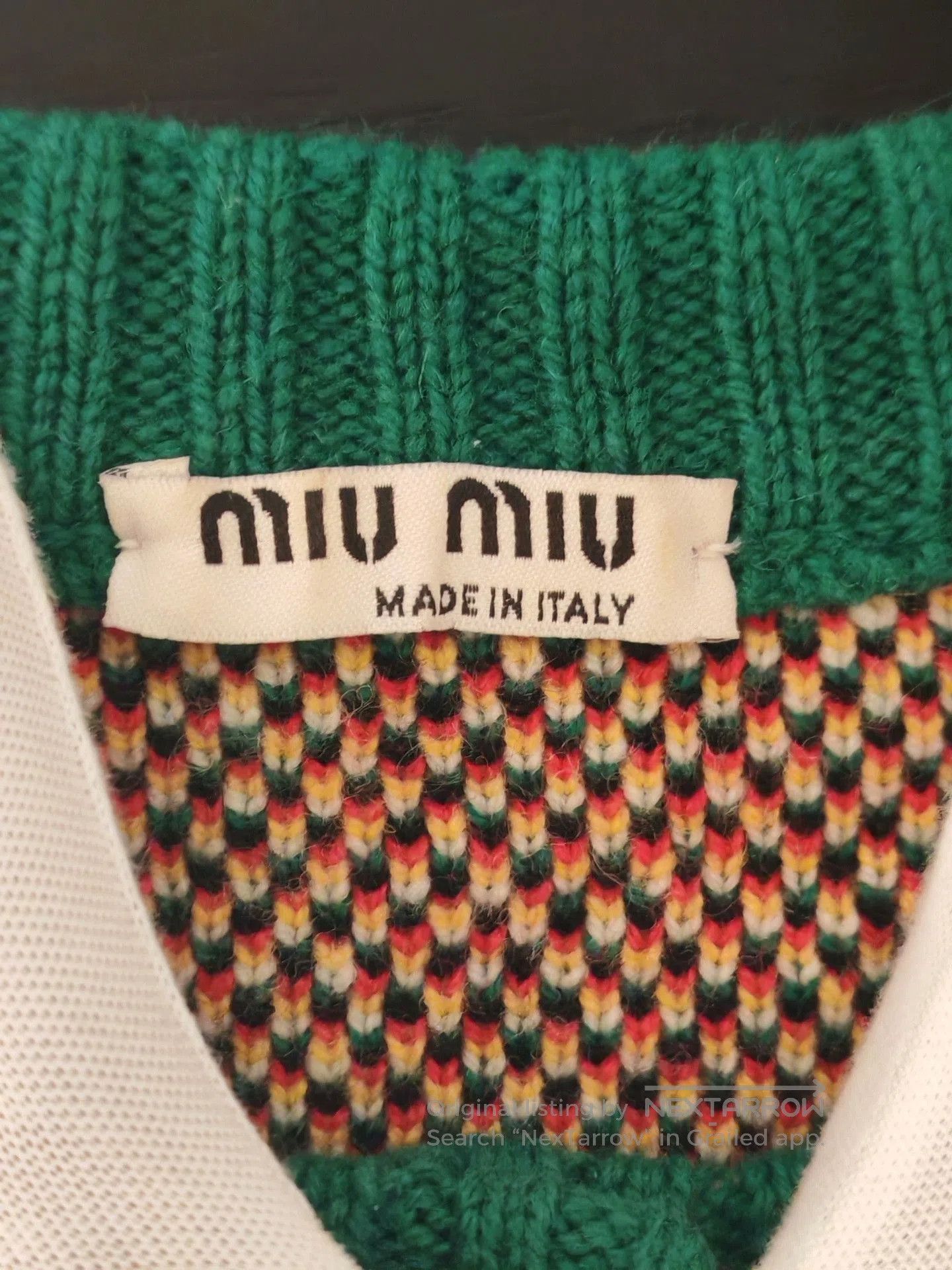 Miu Miu Miu Miu Plaid Knit Set. Size M / US 6-8 / IT 42-44 - 6 Thumbnail