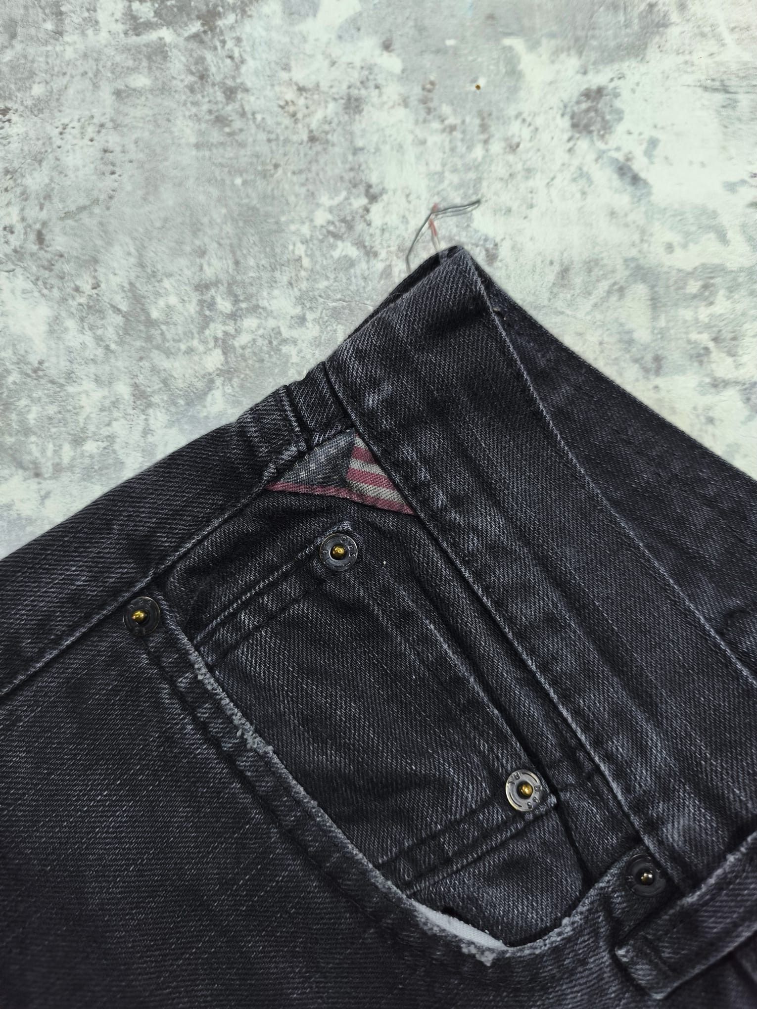 Denim & Supply Ralph Lauren Archival Slim Fit Denim Supply RL Black Faded Jeans Size US 32 / EU 48 - 4 Thumbnail