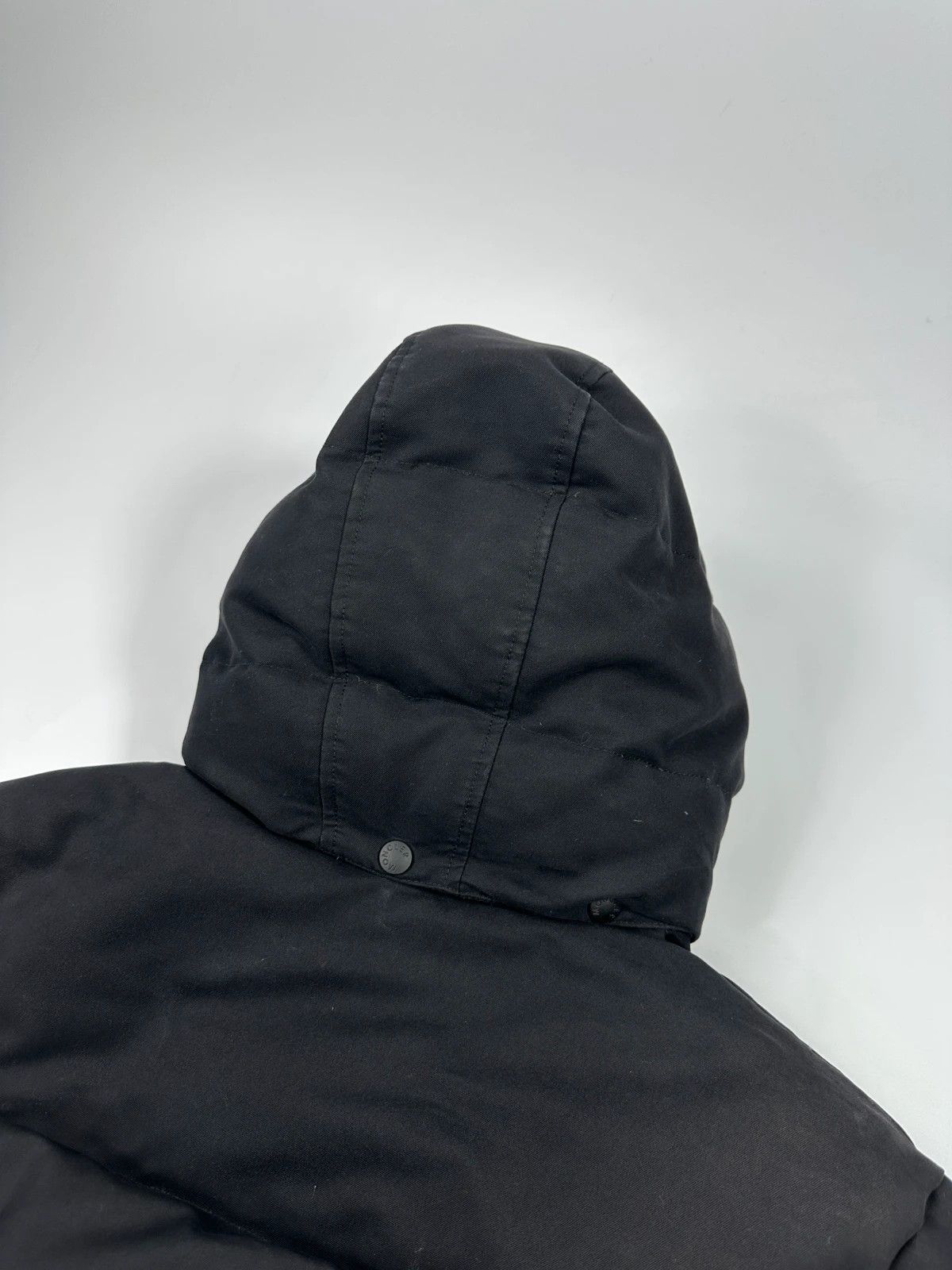 Moncler Moncler 00’s Maya Black Cotton & Down Hooded Puffer Jacket Size US L / EU 52-54 / 3 - 7 Thumbnail