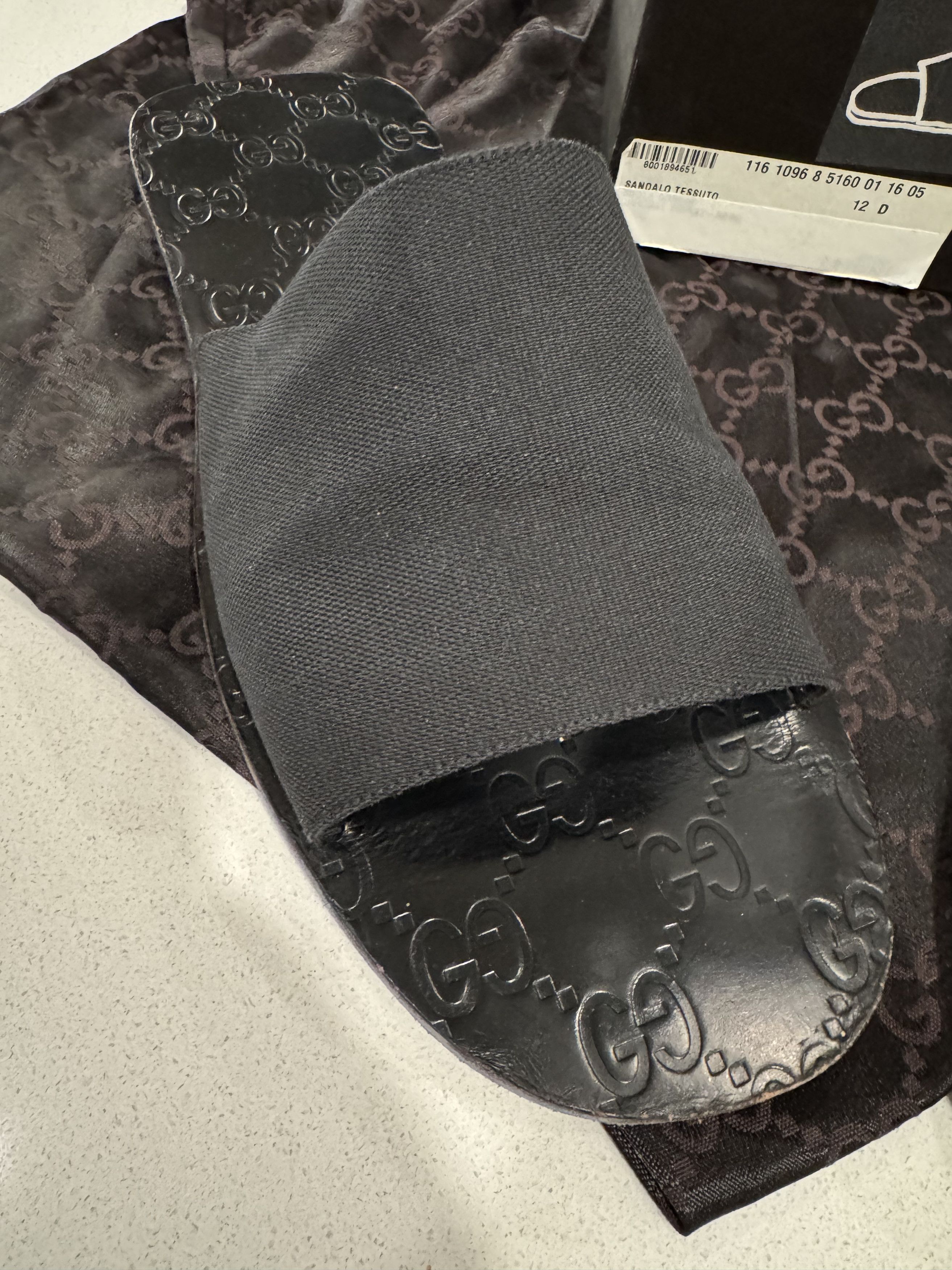 Gucci Tom Ford for Gucci Leather Slide Sandals Size US 12 / EU 45 - 3 Thumbnail