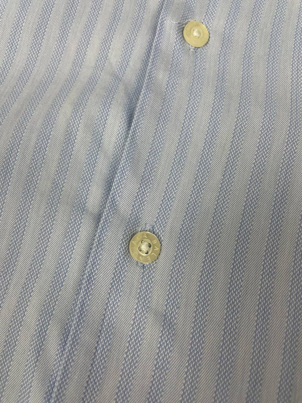 Balenciaga Vintage Balenciaga BB Striped Shirt Buttons Up Long Sleeve Size US M / EU 48-50 / 2 - 7 Thumbnail