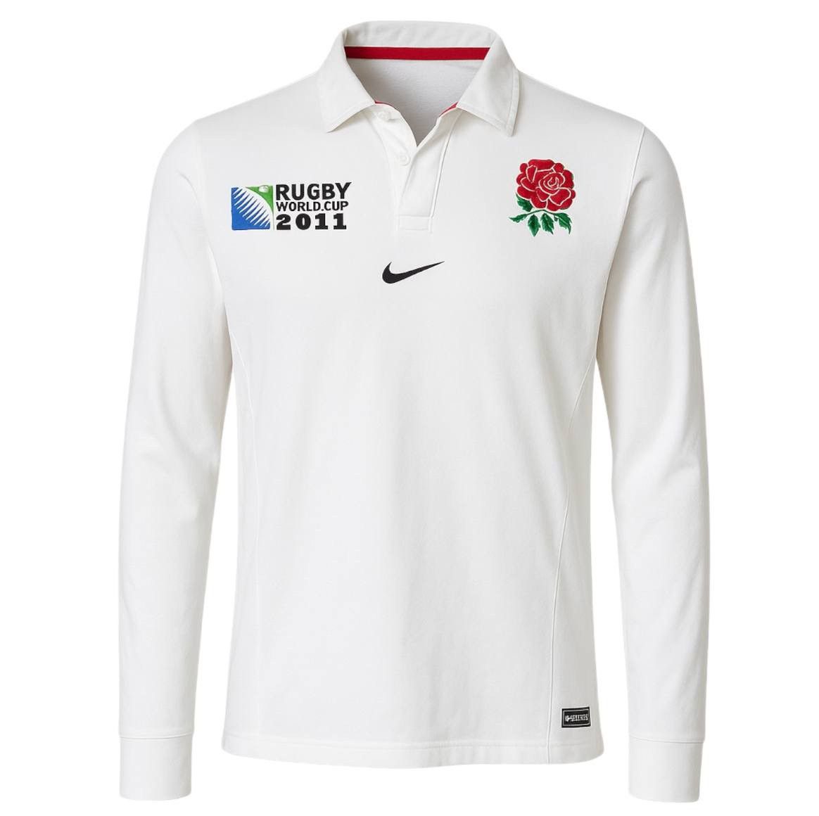 2011 ENGLAND TEAM IRB WORLD CUP RUGBY JERSEY RARE SHIRT SZ M