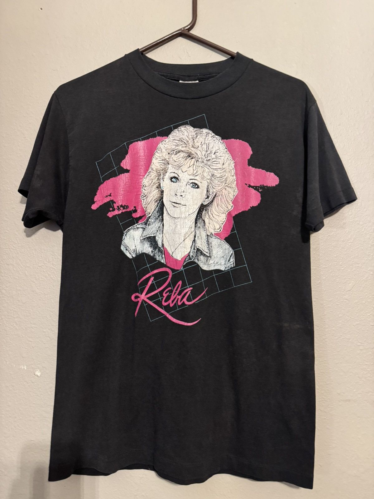 Vintage REBA MCENTIRE RARE 1989 TOUR TEE Size US S / EU 44-46 / 1 - 1 Thumbnail