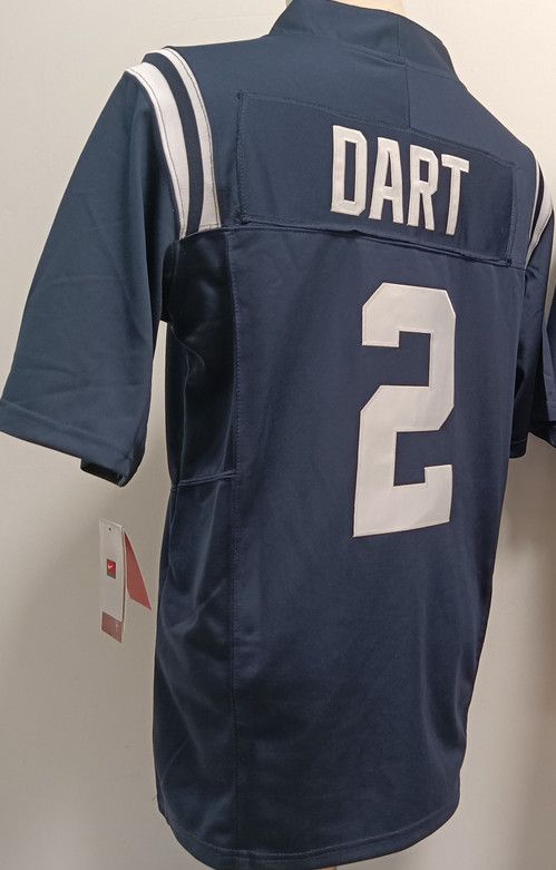 Other Men's Ole Miss Rebels #2 Jaxson Dart Navy Blue Jersey Size US M / EU 48-50 / 2 - 1 Thumbnail