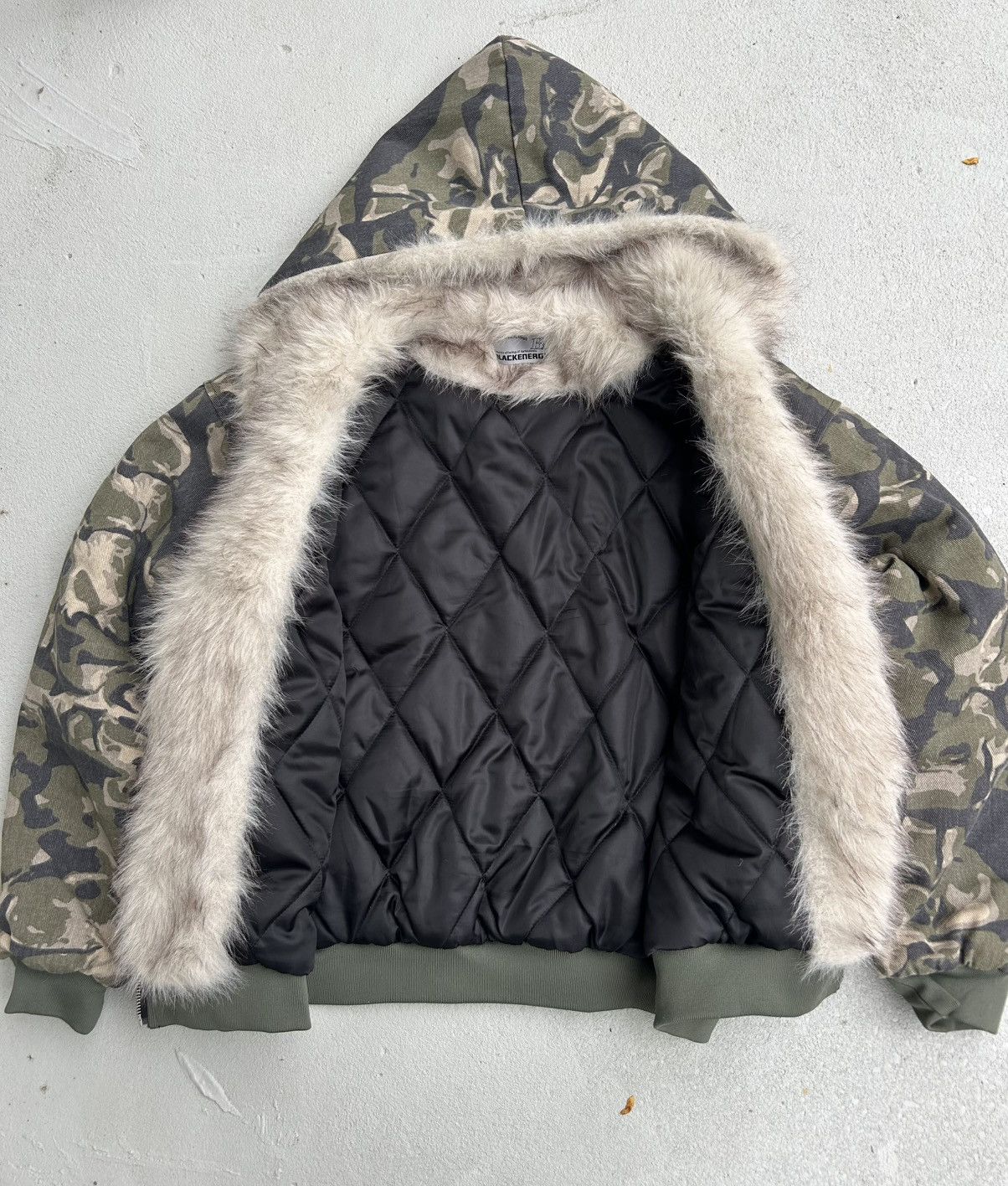 Other Faux Fur Hooded Bomber Size US L / EU 52-54 / 3 - 2 Thumbnail